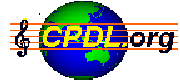 Begun in December 1998, CPDL is one of the largest free sheet
          music sites